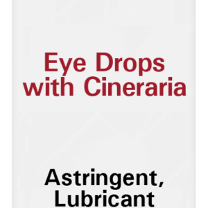 Eye Drops with Cineraria